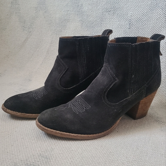 Dolce Vita | Shoes | Dolce Vita Suede Cowboy Boot | Poshmark
